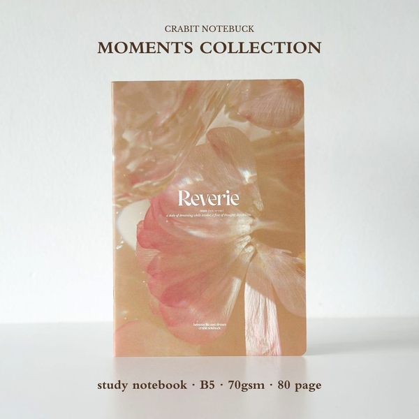 Combo 3 Vở kẻ ngang 80 trang Moments Collection