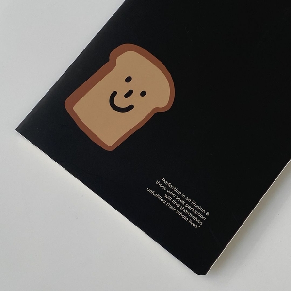 Vở kẻ ngang 120 trang - Perect Life Bánh mỳ đen