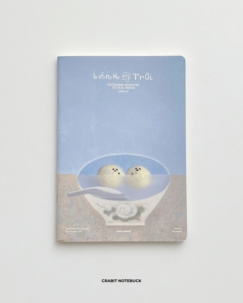 Vở cornell grid 120 trang Miếng - Bánh trôi