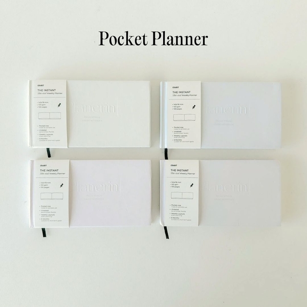Sổ lịch Planner 2025 - Pocket Weekly Plan - 6 Months