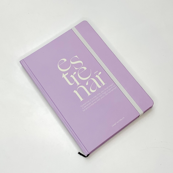 Sổ trơn A5 130gsm 110 trang Obscure Feeling - Tím