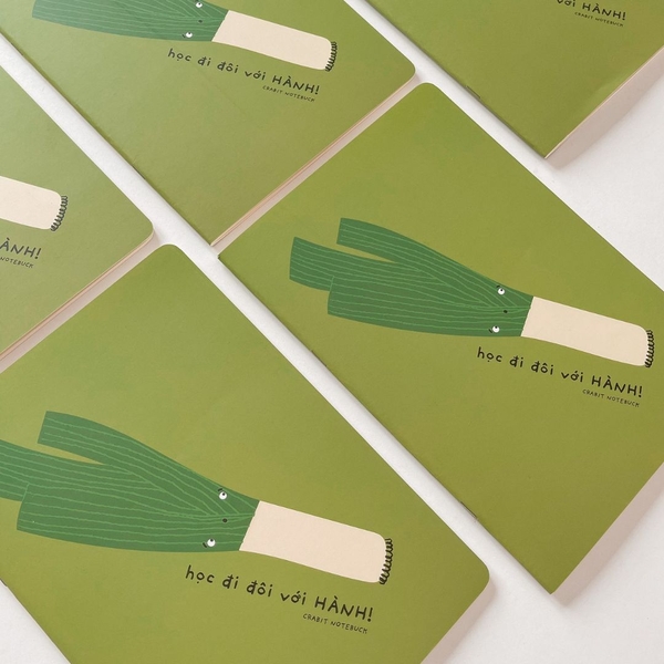Vở kẻ ngang 80 trang Vitamin Hành lá