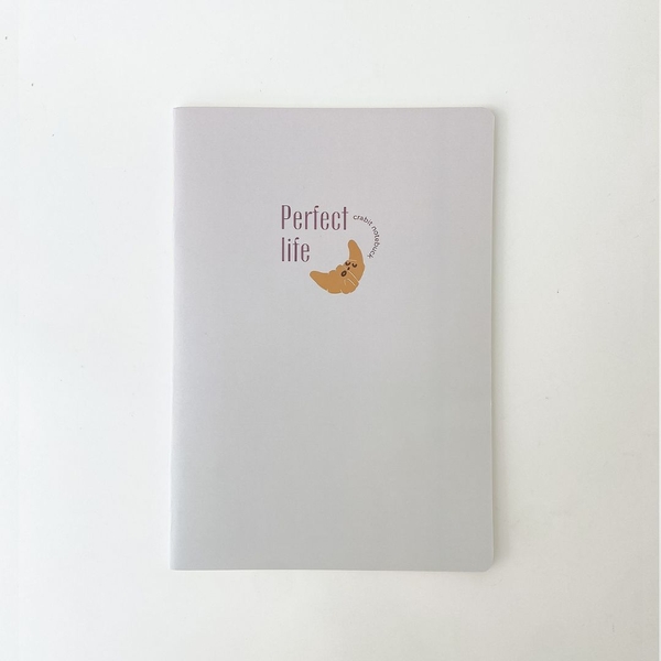 Vở kẻ ngang 80 trang - Perfect Life Croissant tím