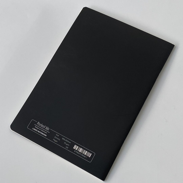 Vở kẻ ngang 120 trang - Perect Life Bánh mỳ đen