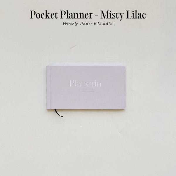 Sổ lịch Planner 2025 - Pocket Weekly Plan - 6 Months