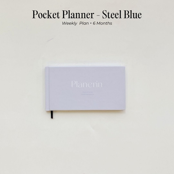 Sổ lịch Planner 2025 - Pocket Weekly Plan - 6 Months