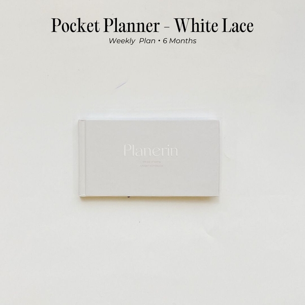 Sổ lịch Planner 2025 - Pocket Weekly Plan - 6 Months