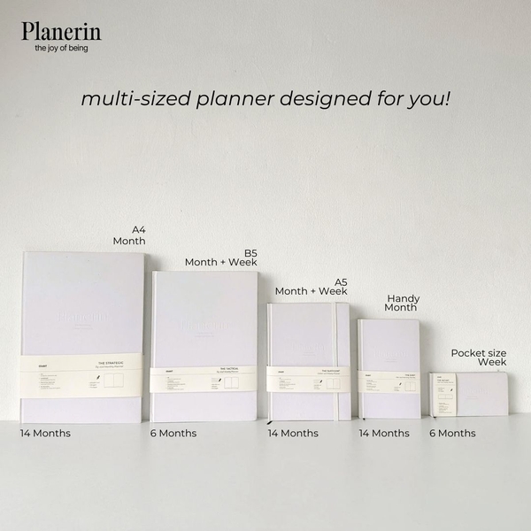 Sổ lịch Planner 2025 - Pocket Weekly Plan - 6 Months