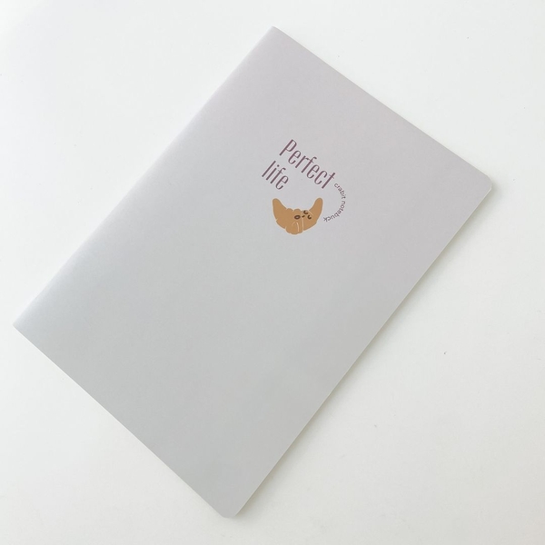 Vở kẻ ngang 80 trang - Perfect Life Croissant tím