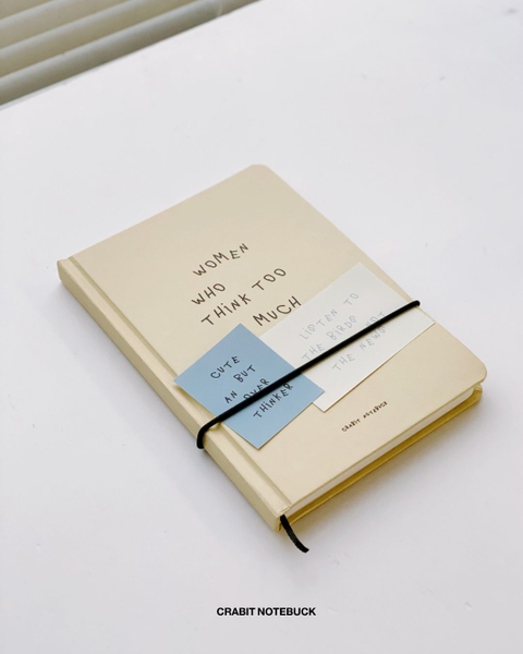 Sổ tay A5 kẻ ngang 130gsm 110 trang A Few Notes - Woman Who Think Too Much