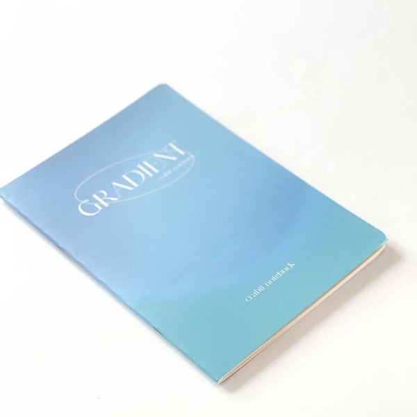 Vở kẻ ngang 80 trang Gradient Xanh dương