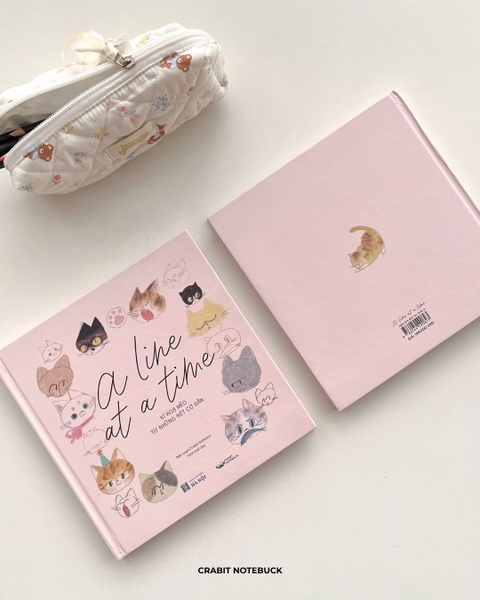 Sổ dạy vẽ A Line At A Time - Cat Lovers
