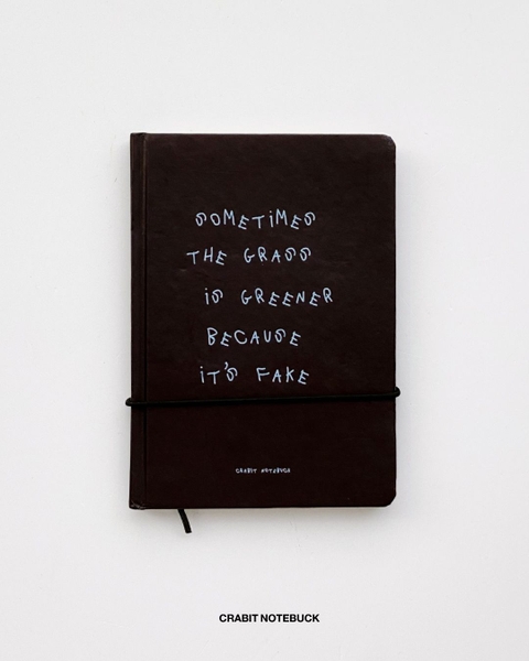 Sổ tay A5 chấm dot 130gsm 110 trang A Few Notes - The Grass