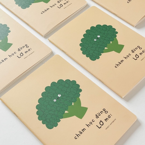 Vở kẻ ngang 120 trang Vitamin Súp lơ