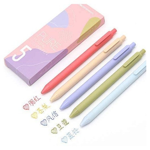 Hộp 5 bút gel Kaco Pure - Morandi 2