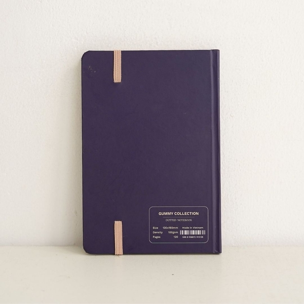 [Tặng kèm sticker] Sổ tay dotgrid bỏ túi Gummy Collection - Bear Vàng