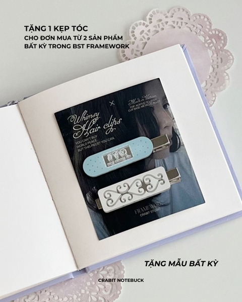 Set kẹp tóc Ren Framework
