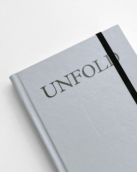 Sổ lịch kế hoạch Planner 2026 14 tháng A5 Crabit The Unfold - Xanh dương