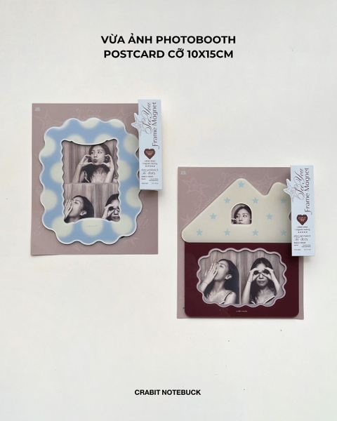 Khung ảnh nam châm to Chấm bi