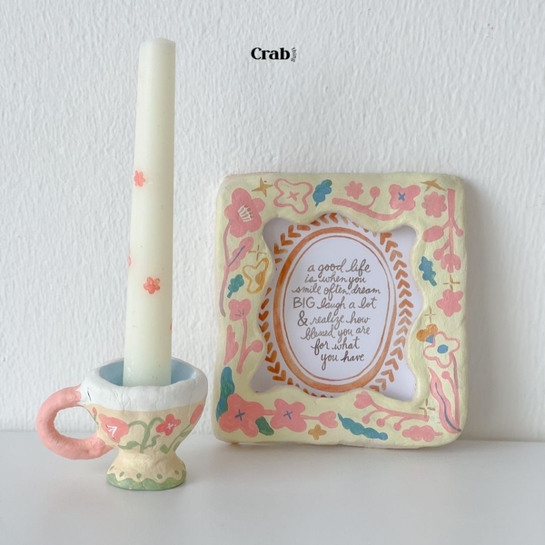 Box làm đất sét tự khô - Be Happier Clay Craft Box - Box cho 2+ người (1000g)