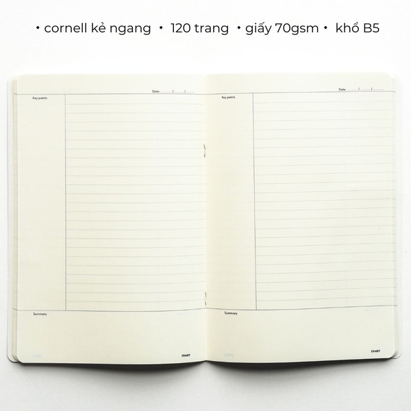 Vở cornel kẻ ngang 120 trang Composition Collection - Hồng