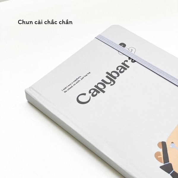Sổ kẻ ngang bỏ túi Crabit Capybara Life Collection - Capybara Working