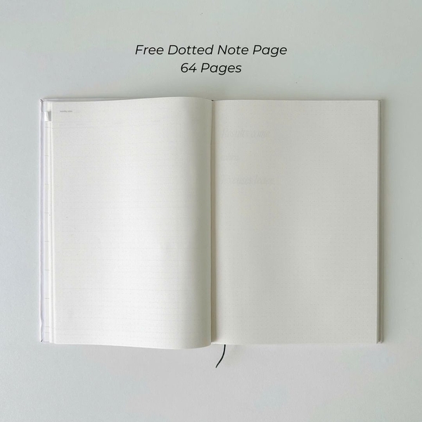 Sổ lịch Planner 2025 A4 Monthly Plan - 14 Months