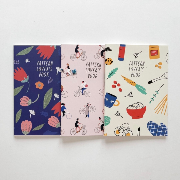 Combo 3 vở may gáy 100gsm 80 trang Daily Life