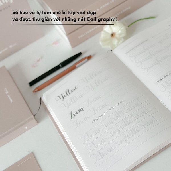 Bộ sách luyện viết Modern Calligraphy & Handwriting