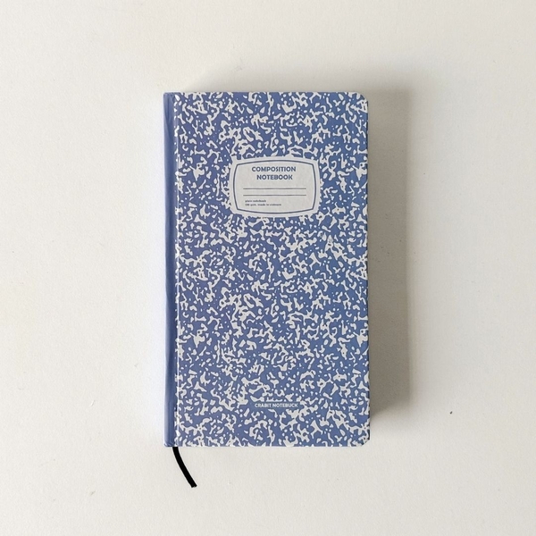 Sổ trơn handy 140 trang 130gsm Crabit Composition Collection