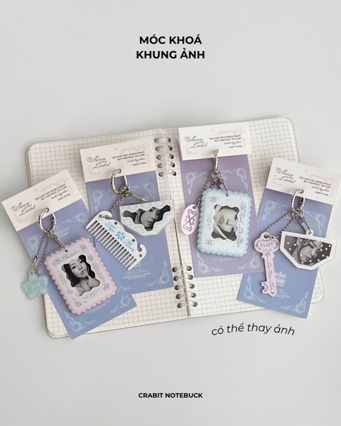 Móc khoá acrylic khung ảnh Ren Framework