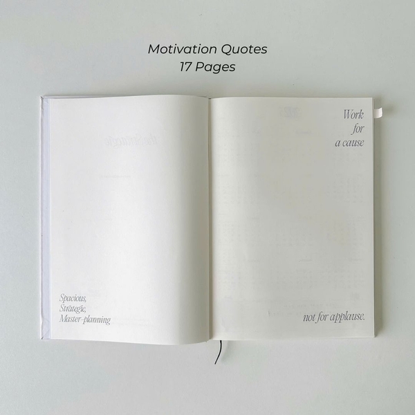 Sổ lịch Planner 2025 A4 Monthly Plan - 14 Months