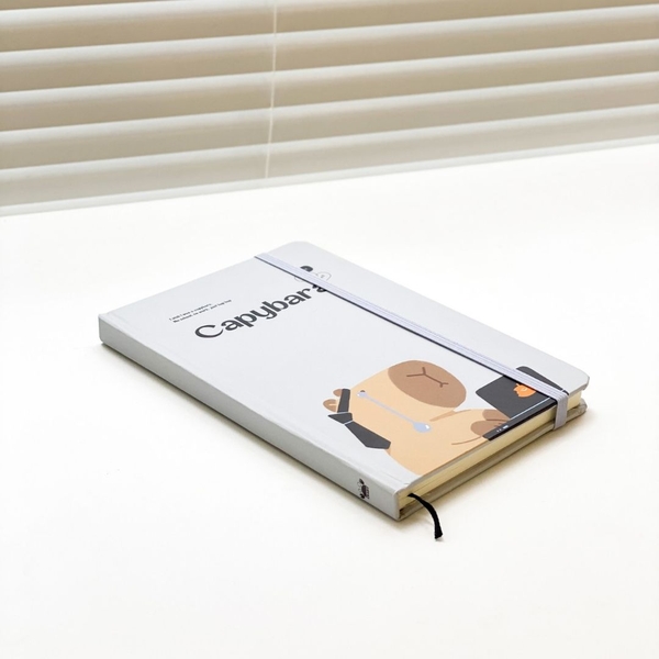 Sổ kẻ ngang bỏ túi Crabit Capybara Life Collection - Capybara Working