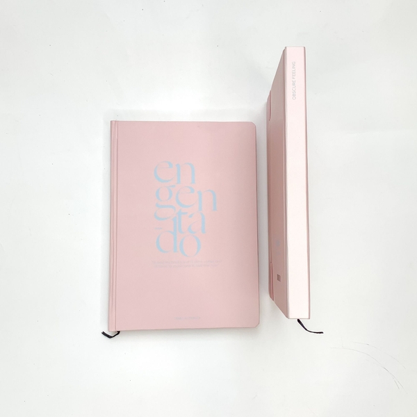 Sổ kẻ ngang A5 130gsm 110 trang Obscure Feeling - Hồng