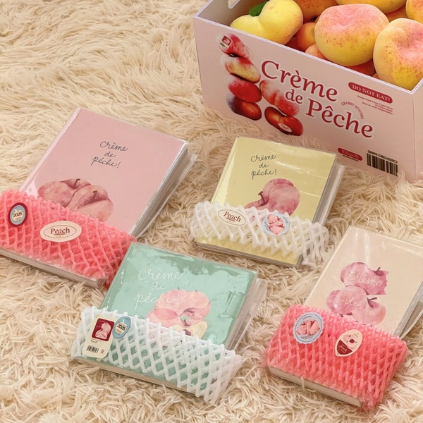 Sổ A5 grid 130gsm 128 trang Peach Pocket