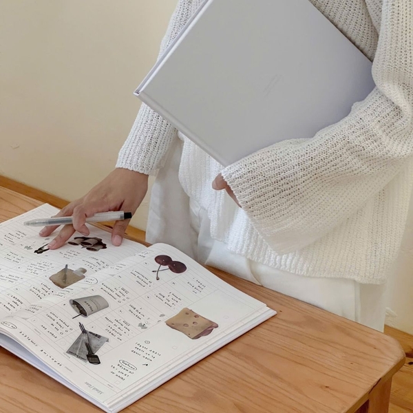 Sổ lịch Planner 2025 A4 Monthly Plan - 14 Months