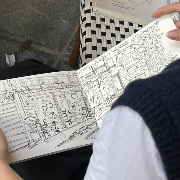 Sổ Sketchbook 190gsm A5 ngang -