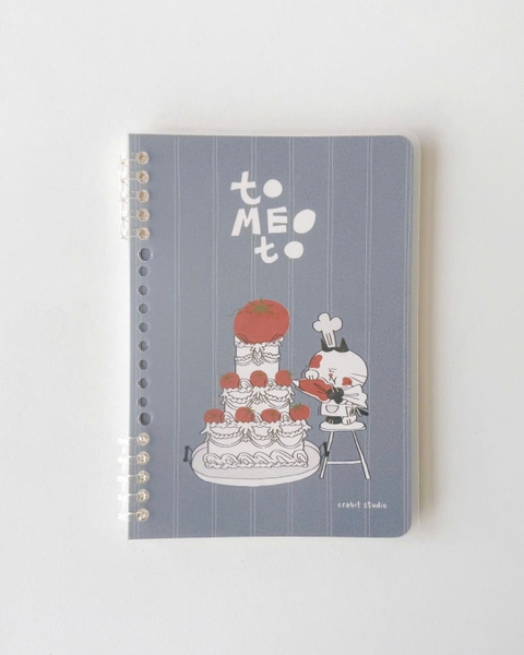 Sổ còng a5 slim binder 100gsm grid - Tomeoto Cake