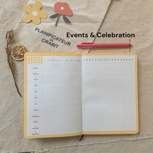 Sổ lịch Planner 2022 Special Edition - Yellow