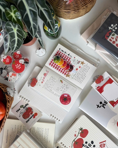 Sổ tay handy grid bìa mềm 130gsm Tomeoto Can