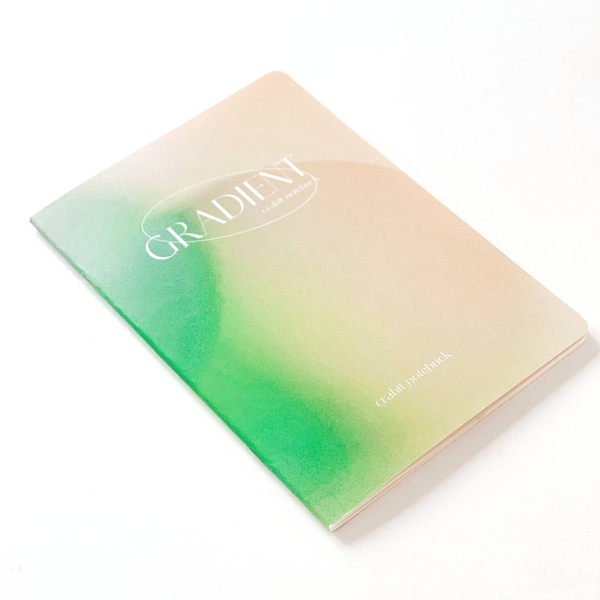 Vở kẻ ngang 80 trang Gradient Xanh lá