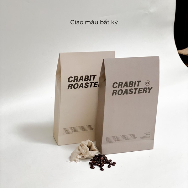 Túi quà tặng đặc biệt Crabit Coffee Beans Packaging tặng kèm hạt cà phê thơm