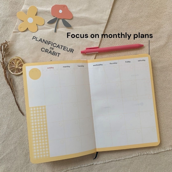 Sổ lịch Planner 2022 Special Edition - Yellow