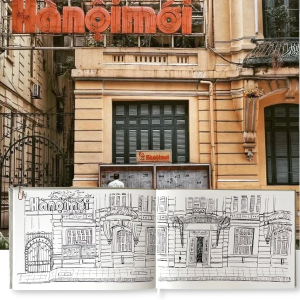 Sổ Sketchbook 190gsm A5 ngang -