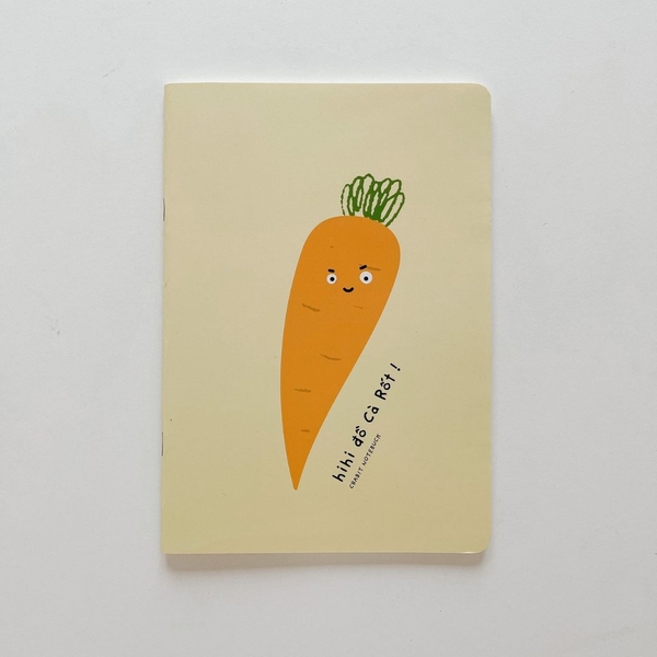 Vở kẻ ngang 120 trang Vitamin Cà rốt