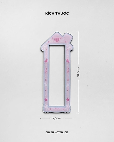 Khung ảnh nam châm dài 3 tấm Chấm bi