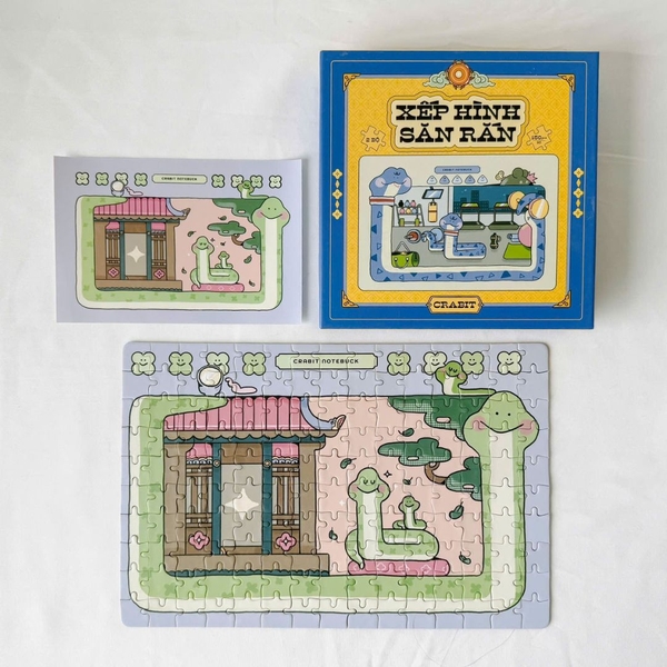 Game Tết 2025 - Xếp hình săn rắn