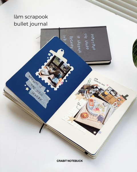 Sổ tay A5 chấm dot 130gsm 110 trang A Few Notes - The Grass