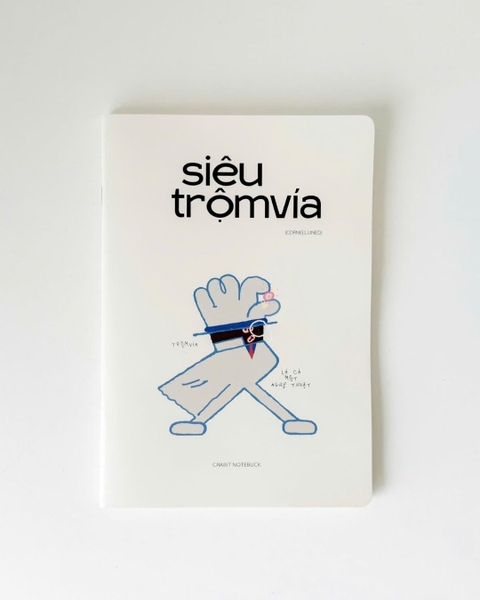 Vở cornell kẻ ngang 120 trang 70gsm Trộm vía - Siêu Trộm