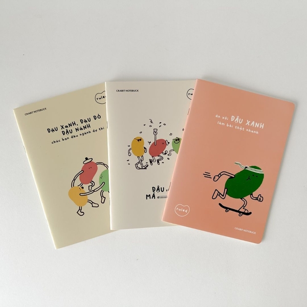 Combo 3 Vở kẻ ngang 80 trang Học Đậu Thi Đỗ